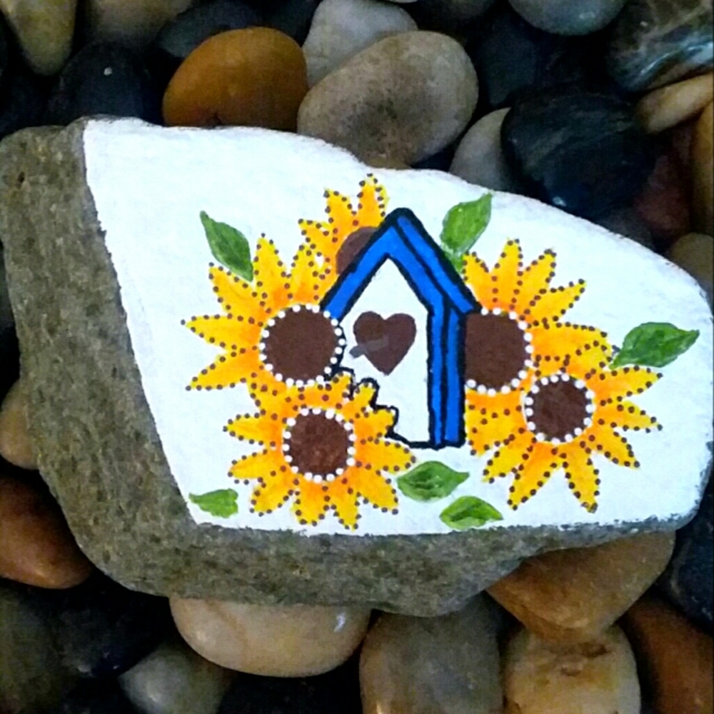 Hand Painted Rock
